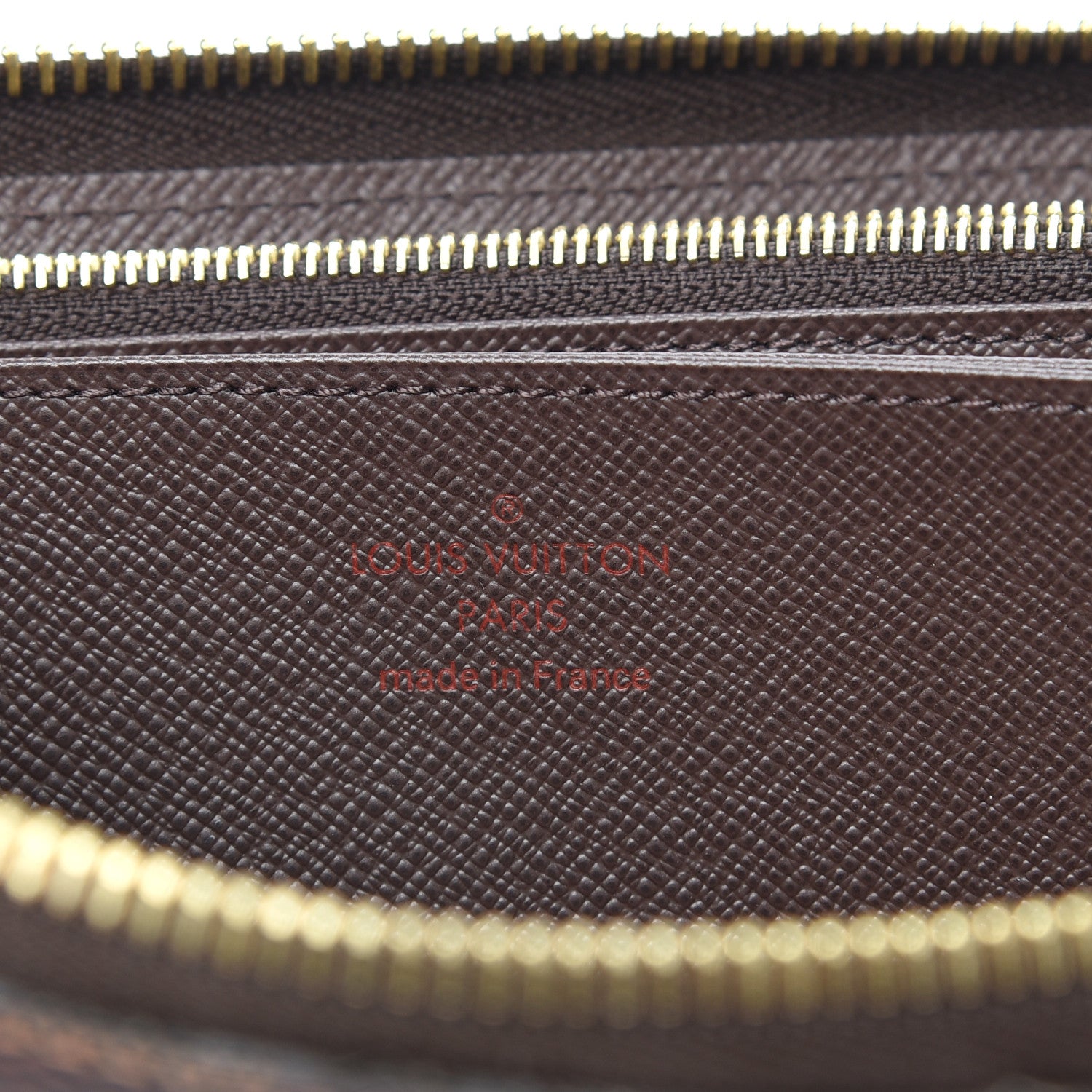 Louis Vuitton Damier Ebene Zippy Wallet 6 of 9