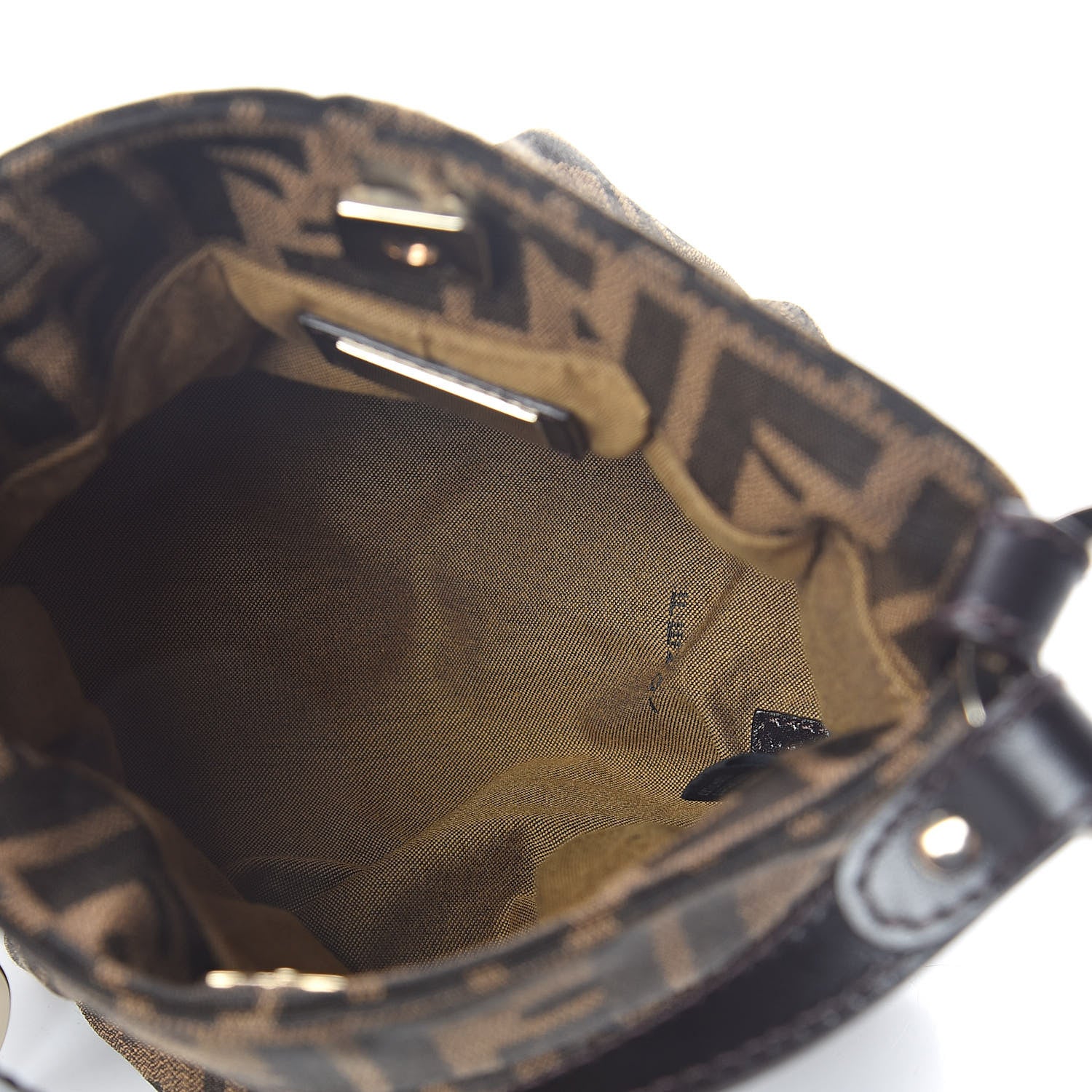 Fendi Zucca Mini Chef Hobo Tobacco 5 of 10
