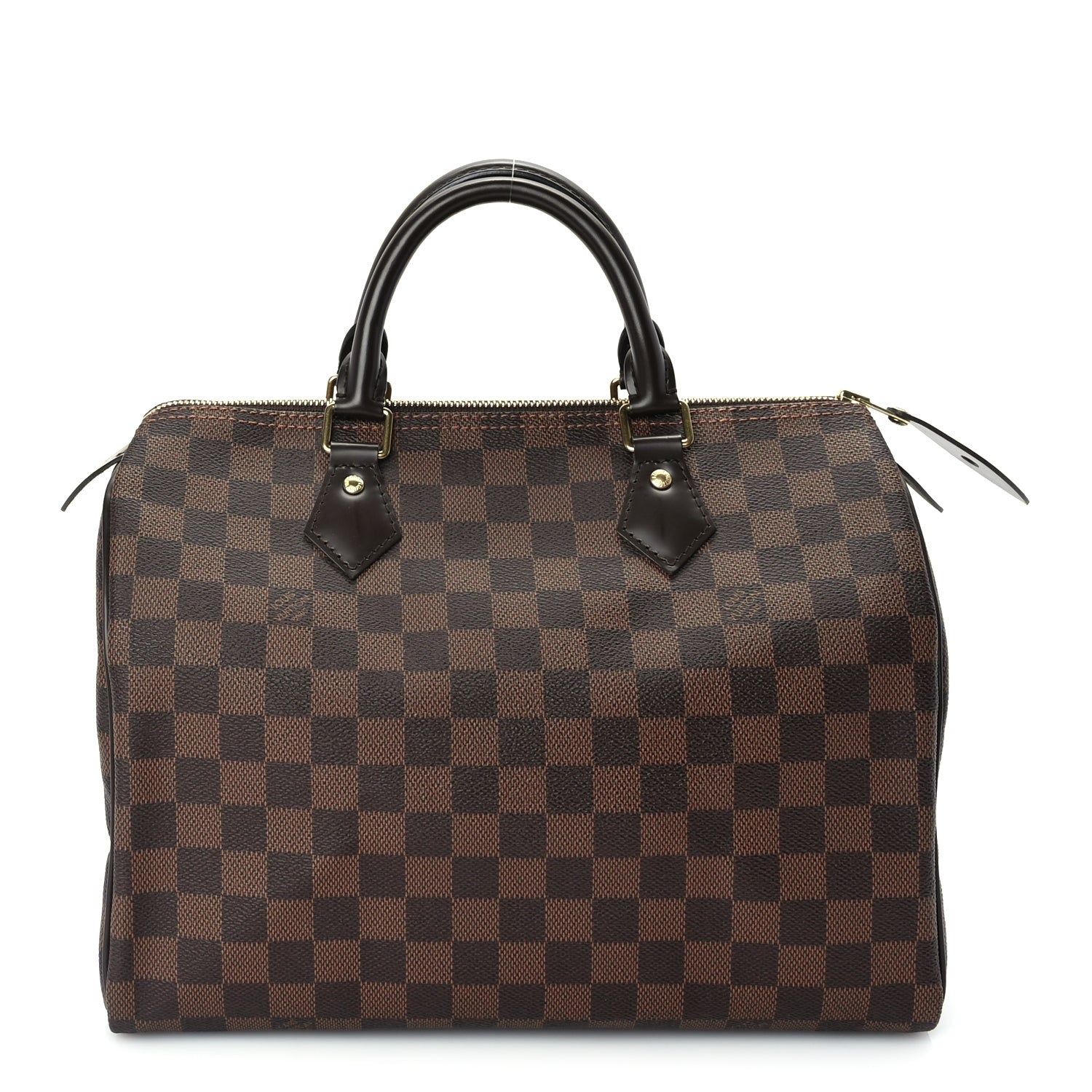 Louis Vuitton Damier Ebene Speedy 30 Brown 2 of 9