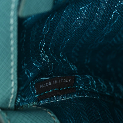 Prada Saffiano Lux Large Promenade Tote Anice 7 of 12