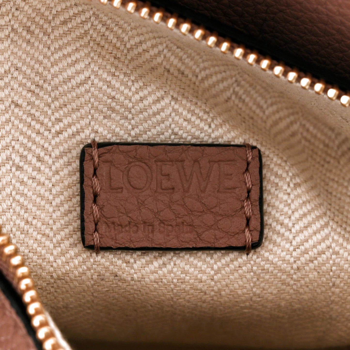 Calfskin Mini Puzzle Bag Dark Blush