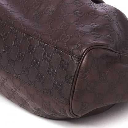 Gucci Guccissima Medium Sukey Tote Chocolate 4 of 8