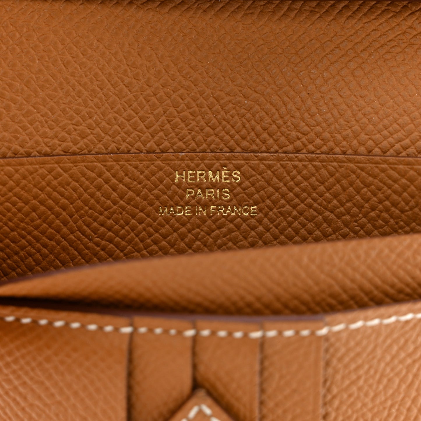 Epsom Bearn Compact Wallet Gold