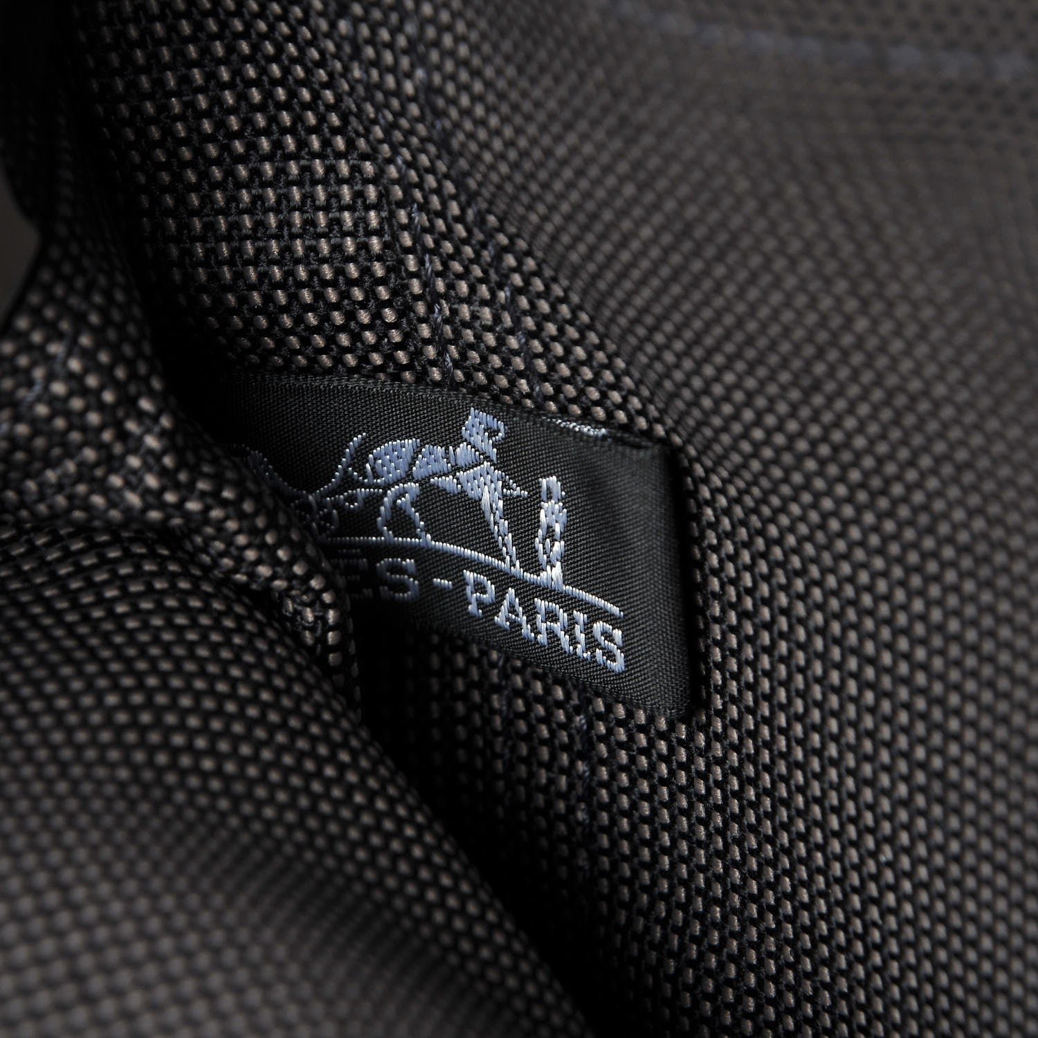 Hermes Canvas Herline PM Tote Grey 6 of 8