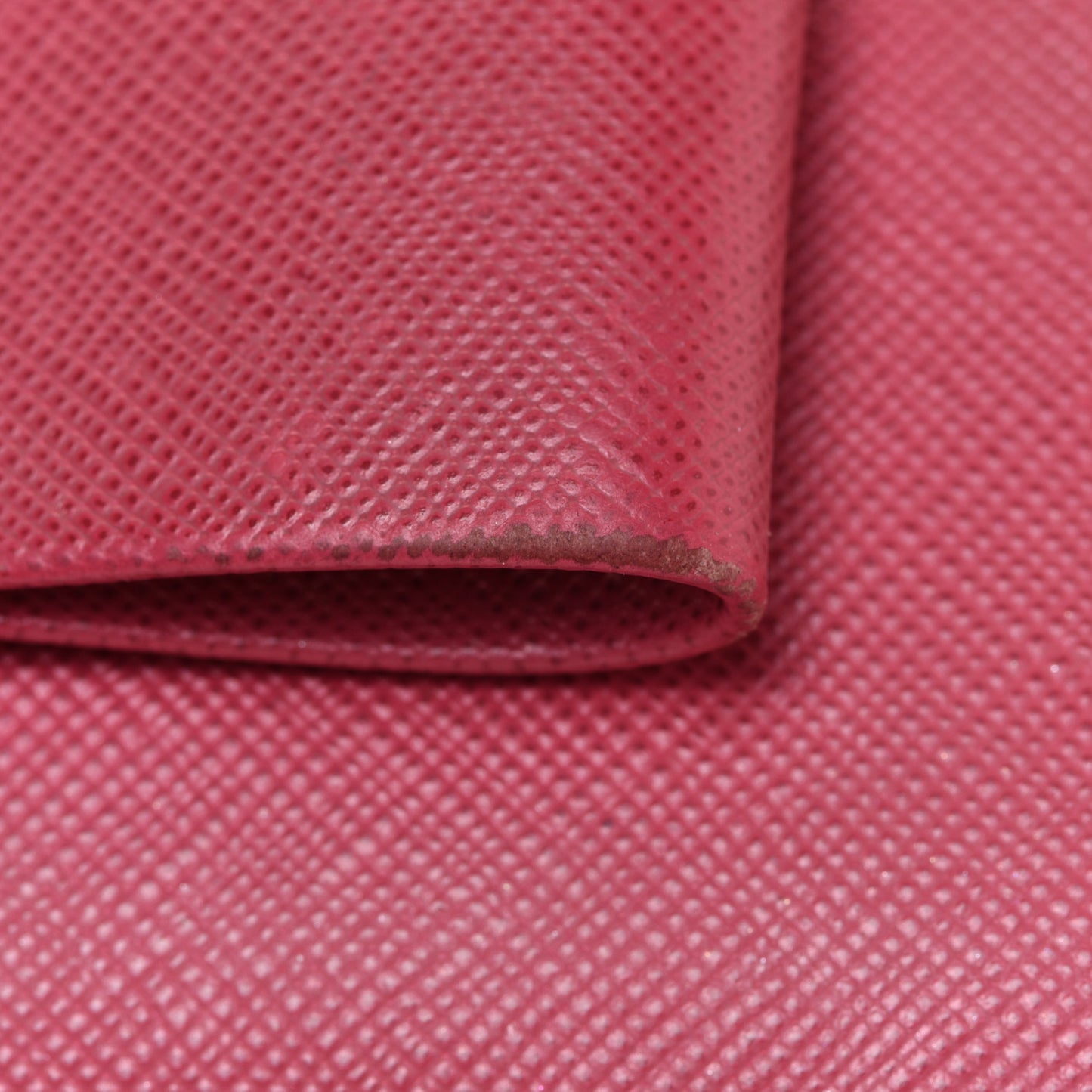 Saffiano Fiocco Bow Flap Wallet Peonia