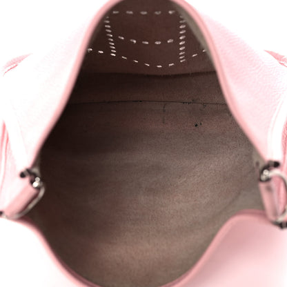 Hermes Taurillon Clemence Evelyne III PM Rose Sakura 5 of 13