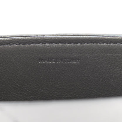 Celine Calfskin Crocodile Embossed Medium Tassel Bag Anthracite 7 of 12