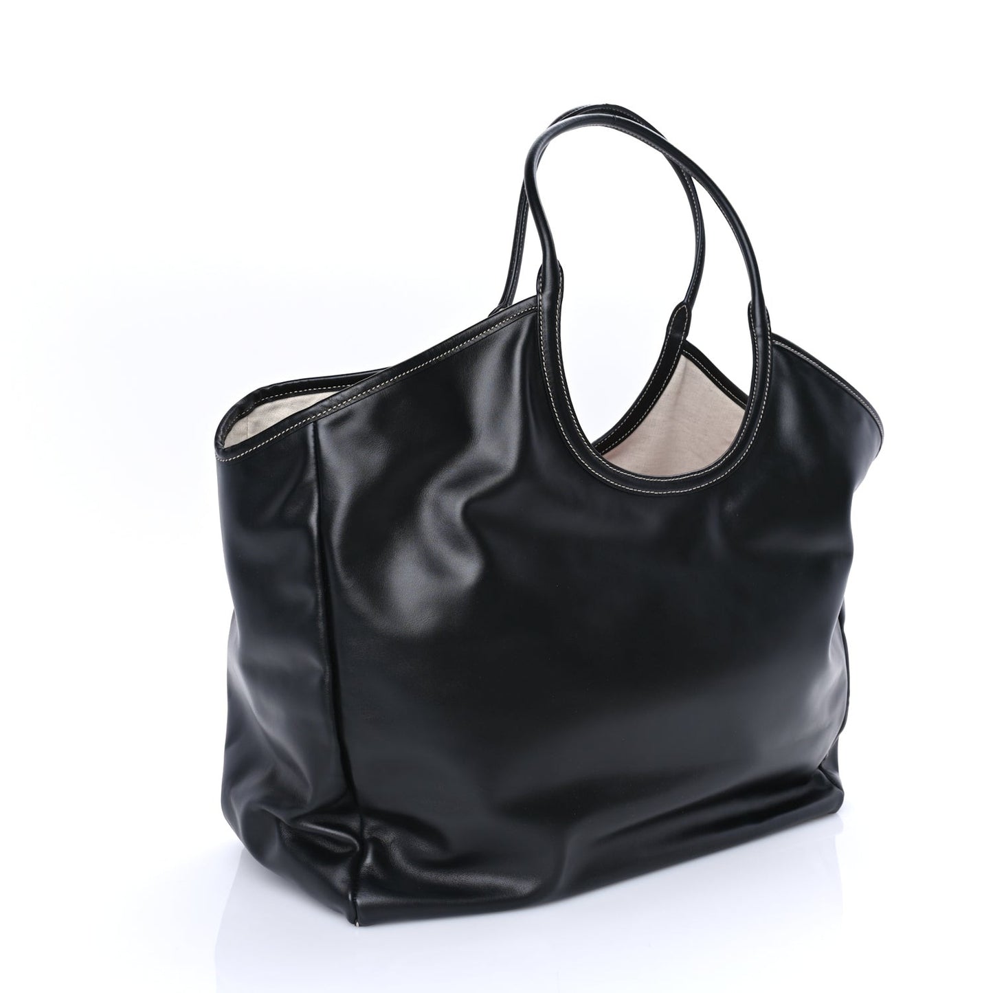 Nappa Large Ivy Tote Bag  Black