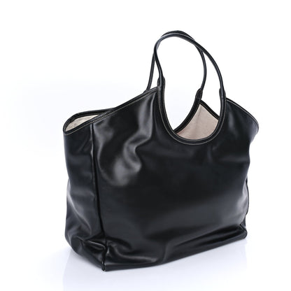 Miu Miu Nappa Large Ivy Tote Bag  Black 2 of 7