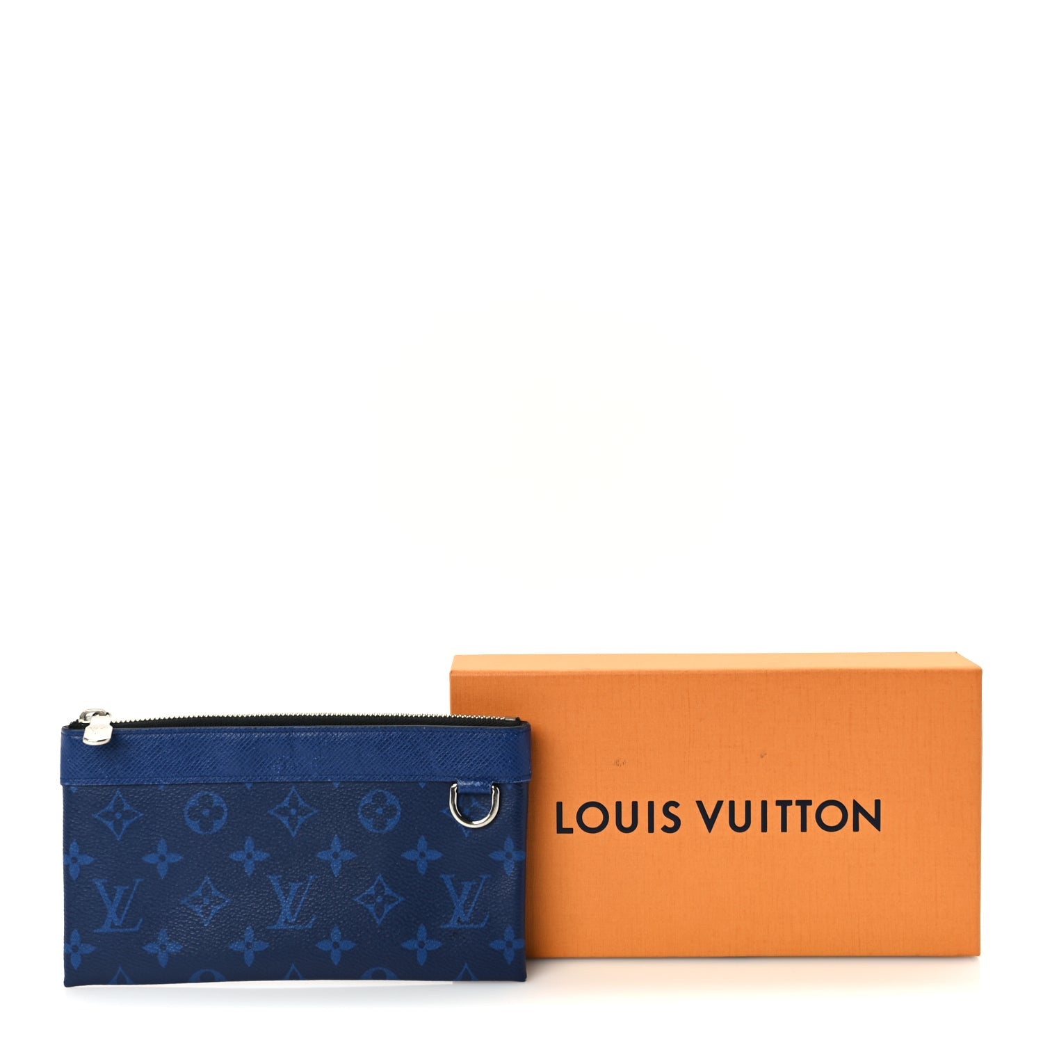 Louis Vuitton Taiga Monogram Pacific Discovery Pochette Cobalt 8 of 8
