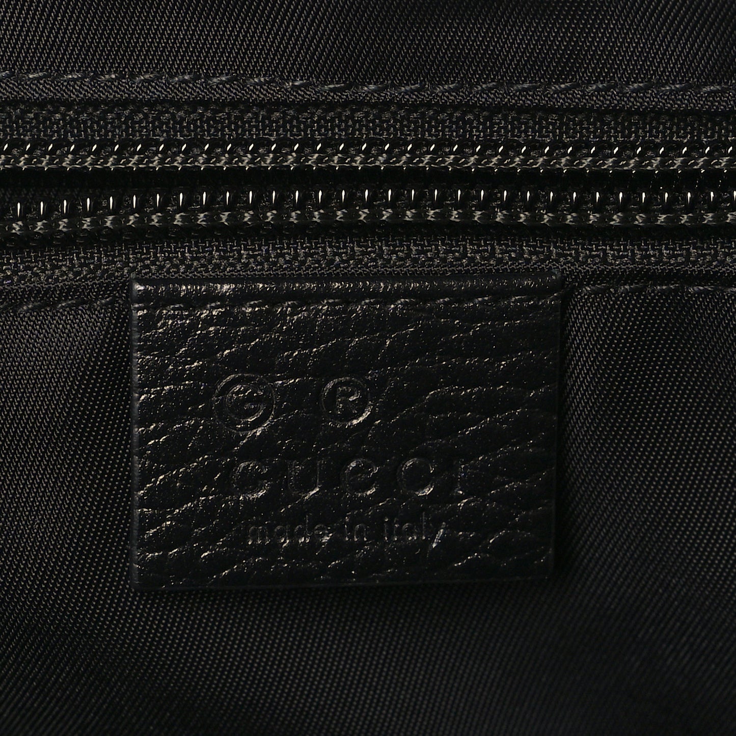 Nylon Monogram Double Buckle Flap Messenger Bag Black