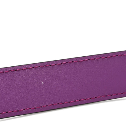 Gucci Efesto Leather Womens Horsebit 15/23mm Belt 95 38 Purple 6 of 6