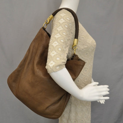 Saint Laurent Leather Large Roady Brown 2 of 12