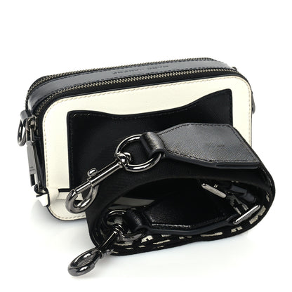 Marc Jacobs Saffiano Small Snapshot Camera Bag Cloud White 2 of 8