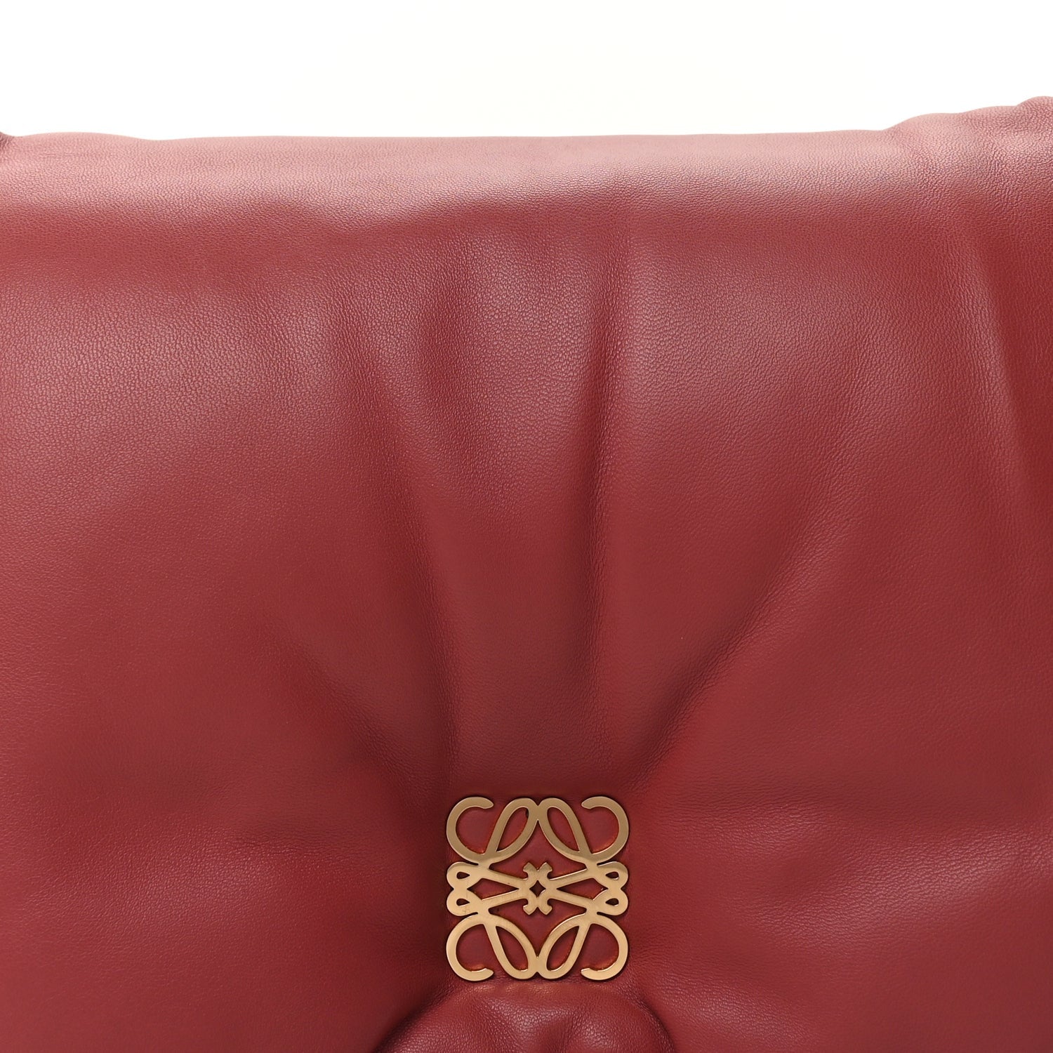 Loewe Lambskin Goya Puffer Bag Plumrose 6 of 8