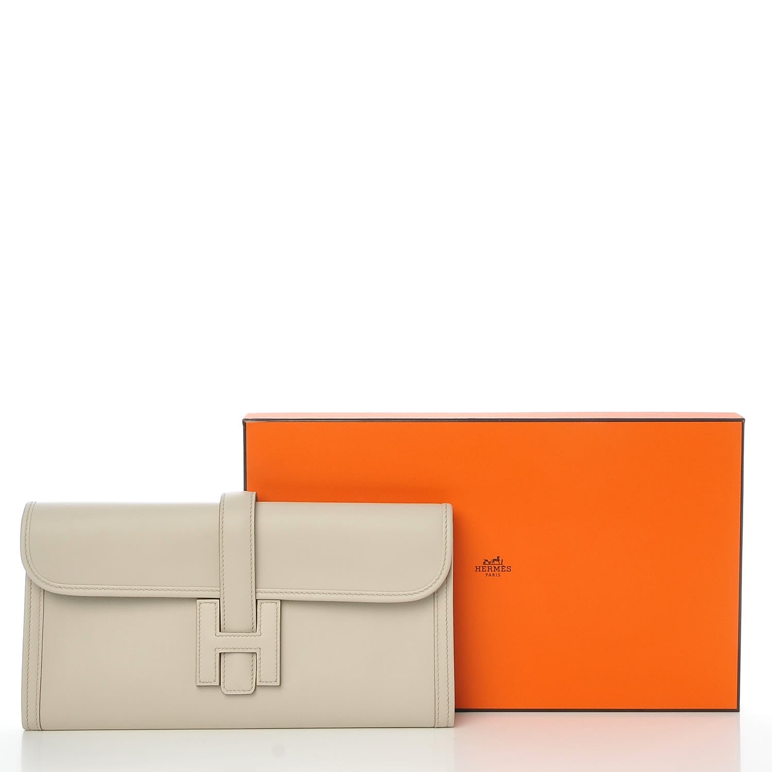 Hermes Swift Jige Elan 29 Clutch Beton 8 of 8