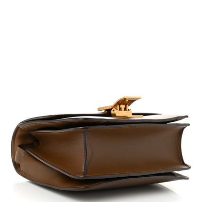 Celine Smooth Calfskin Small Classic Box Flap Bag Camel 4 of 11