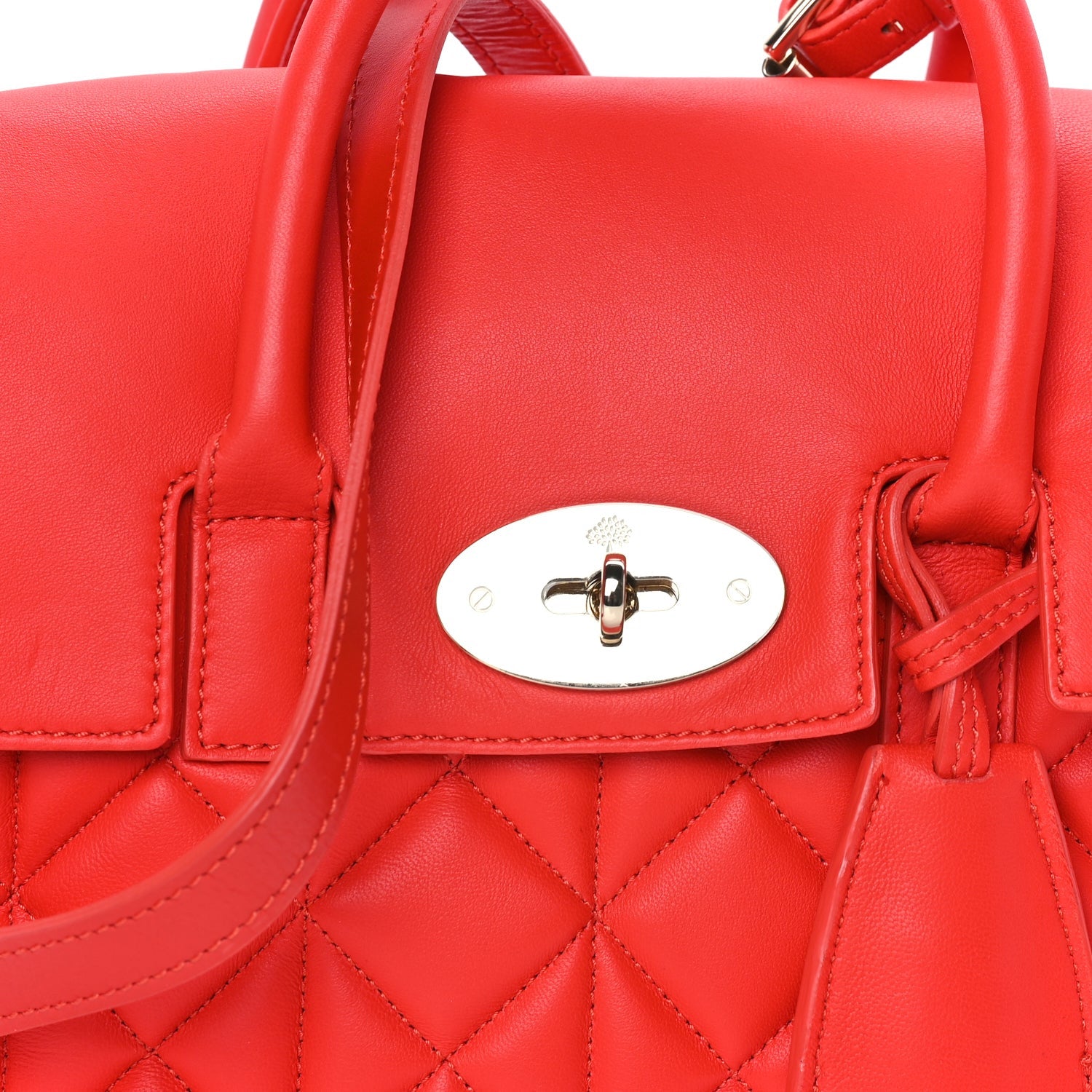 Mulberry Nappa Quilted Mini Cara Delevingne Convertible Bag  Fiery Spritz 6 of 7