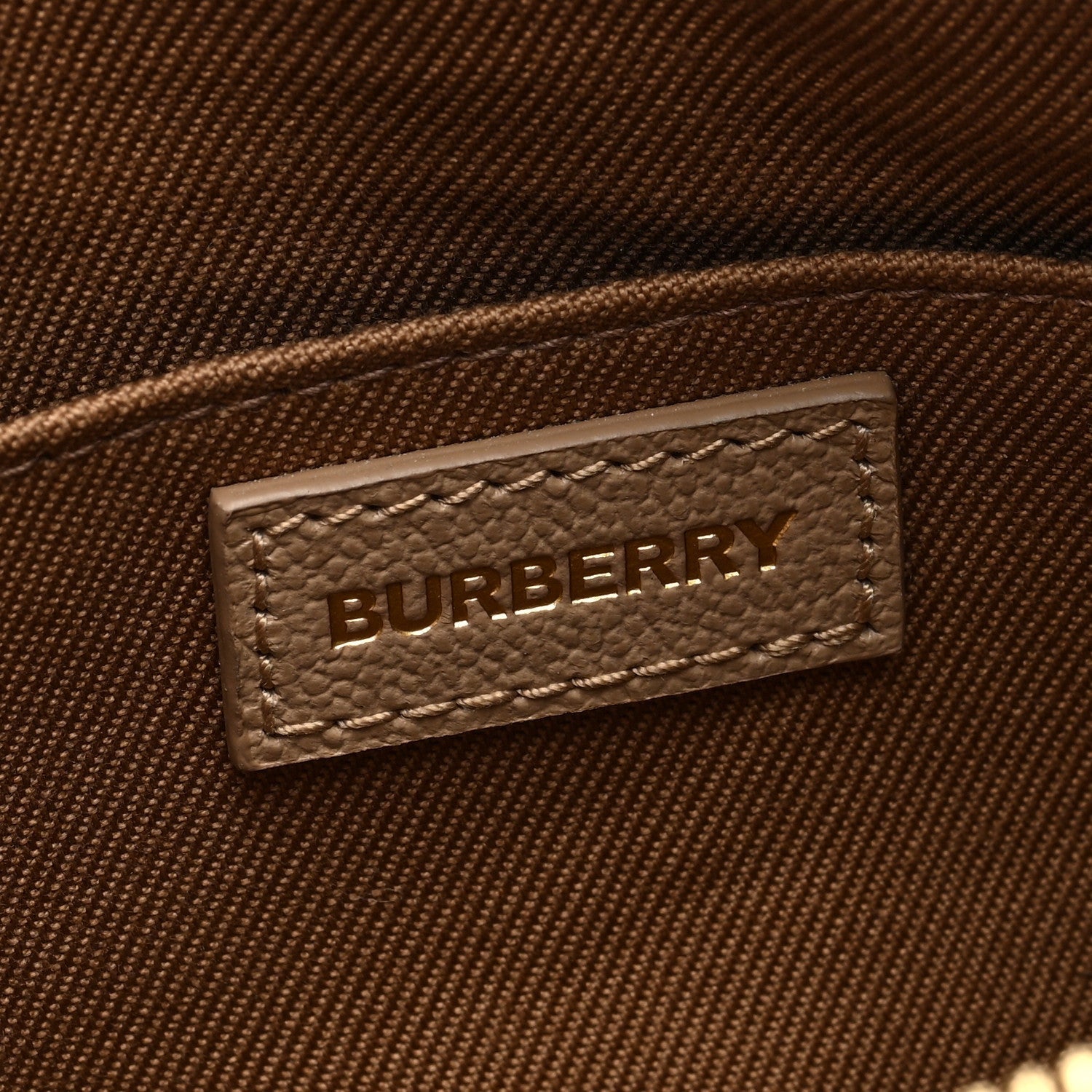 Burberry Calfskin House Check Medium Camera Bag Chestnut Beige 6 of 7