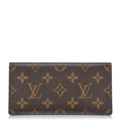 Louis Vuitton Monogram Simple Checkbook Holder Wallet Cover 1 of 6