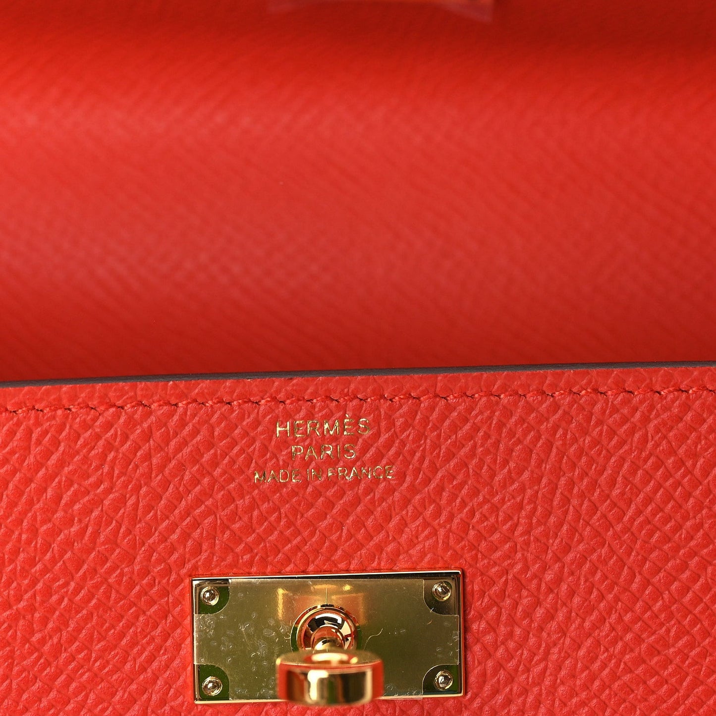 Epsom Kelly Wallet To Go Orange Field