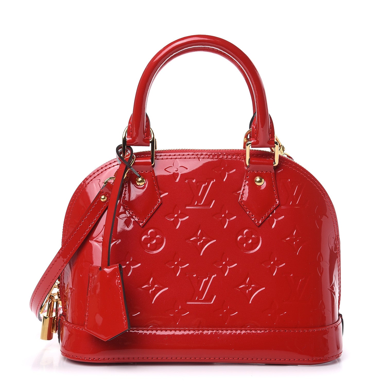 Louis Vuitton Vernis Alma BB Cherry 1 of 9