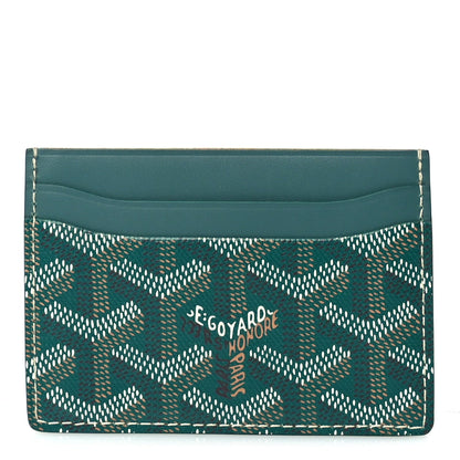 Goyard ine Saint Sulpice Card Holder Green 1 of 6