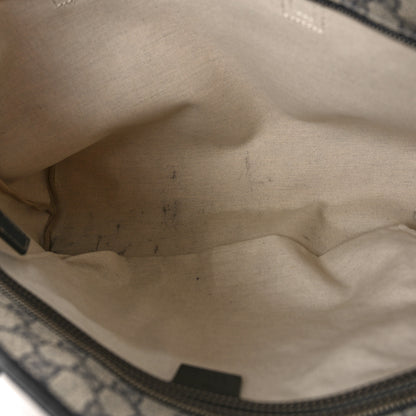 Gucci GG Supreme Monogram Medium Zippered Shopping Tote Navy 5 of 14