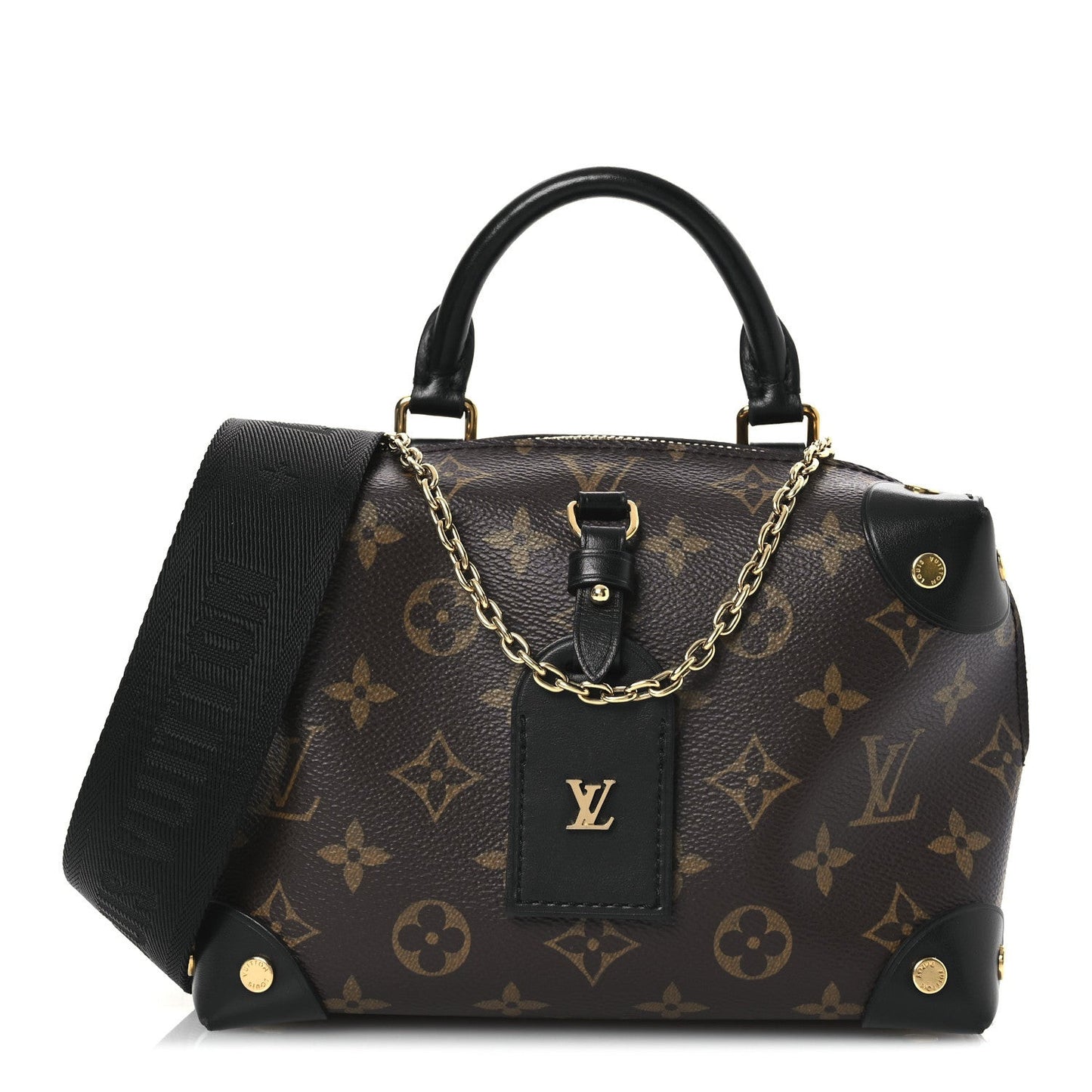 Monogram Petite Malle Souple Black