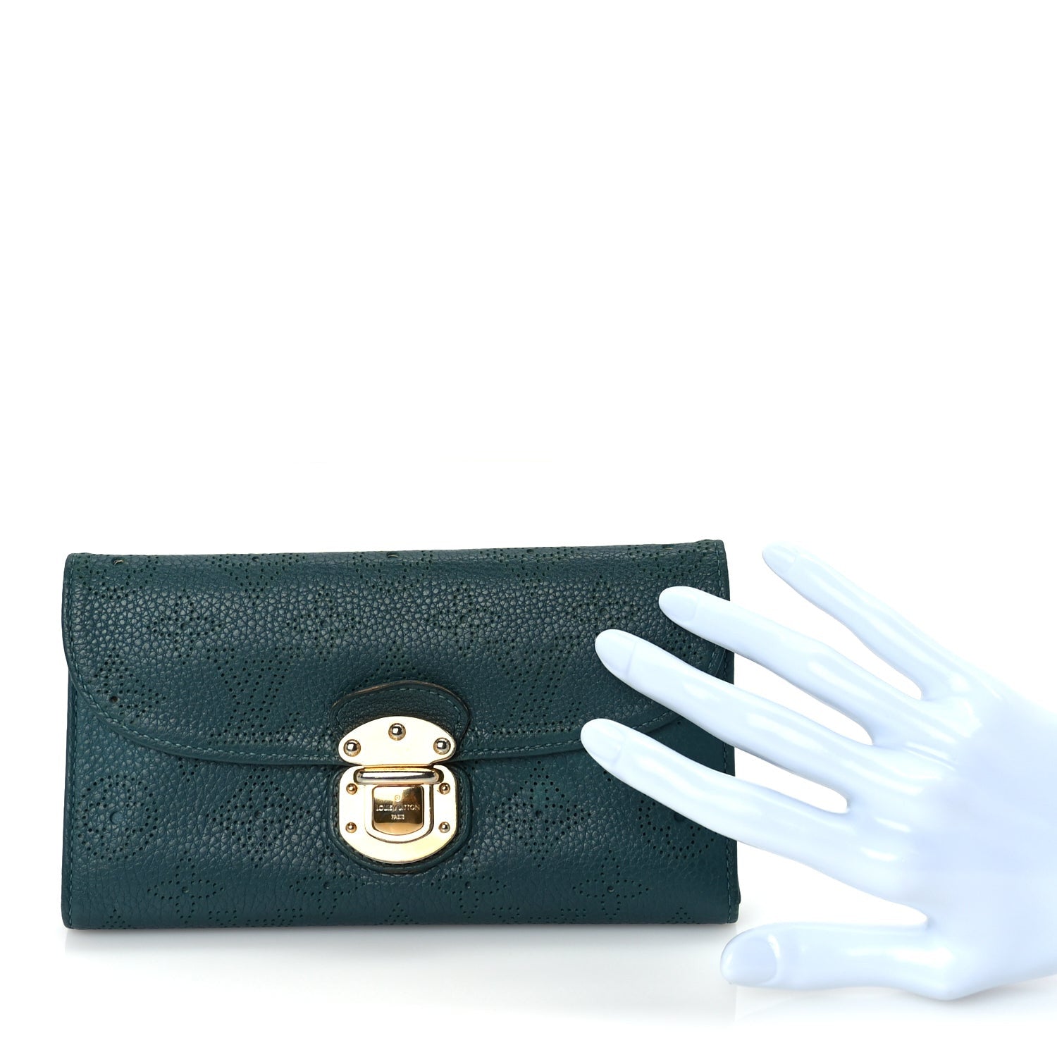 Louis Vuitton Mahina Amelia Wallet Lagon 2 of 8