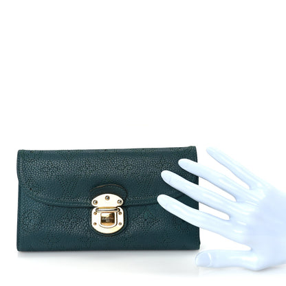 Louis Vuitton Mahina Amelia Wallet Lagon 2 of 8