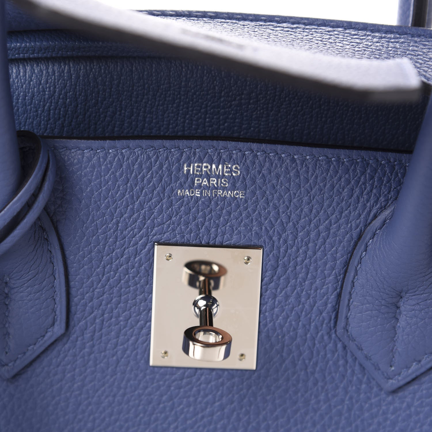 Hermes Togo Birkin 30 Bleu Brighton 8 of 11