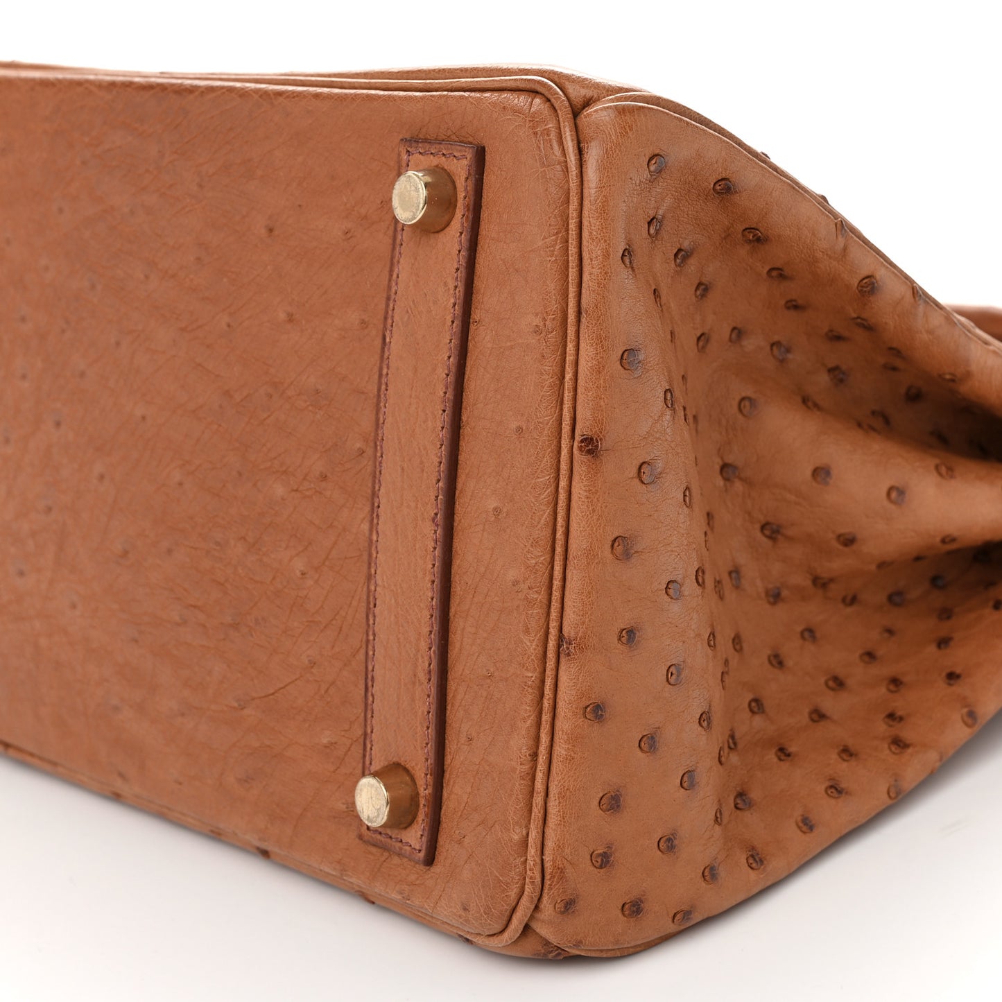 Ostrich HAC Birkin 32 Gold