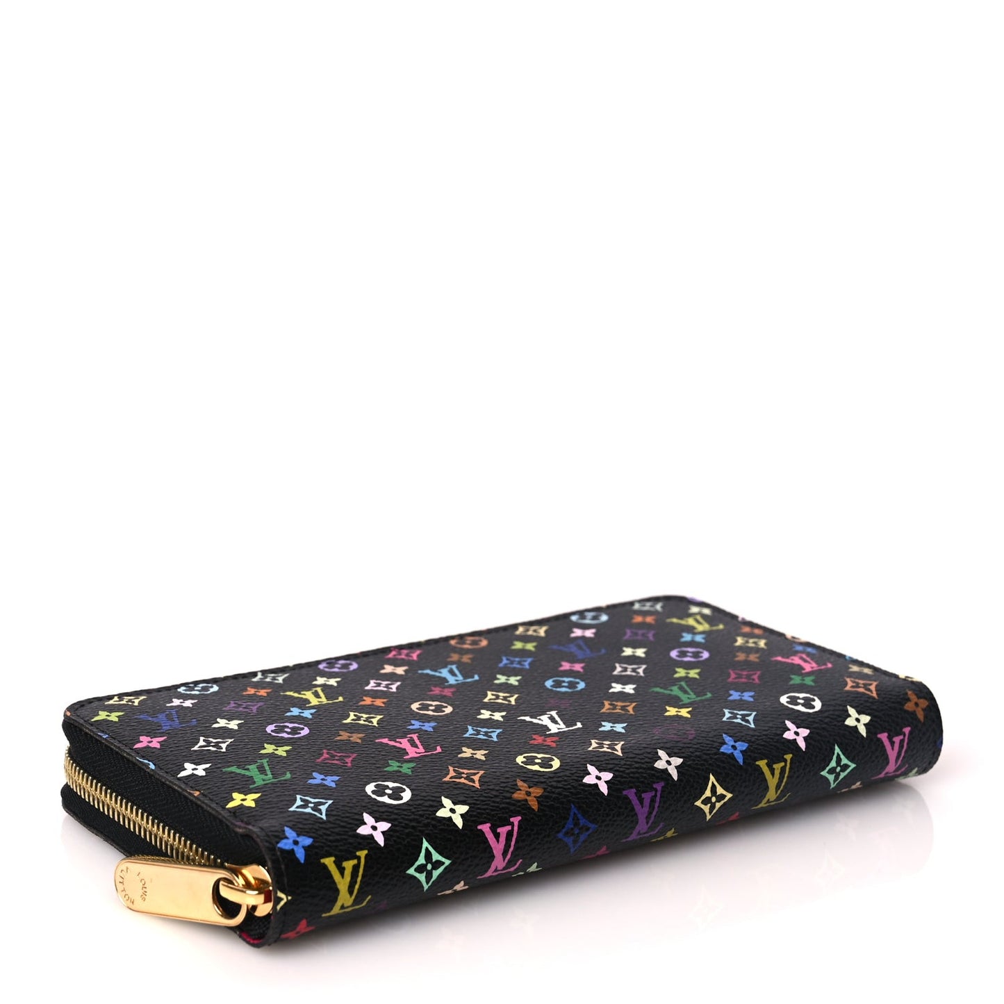 Monogram Multicolor Zippy Wallet Black Grenade