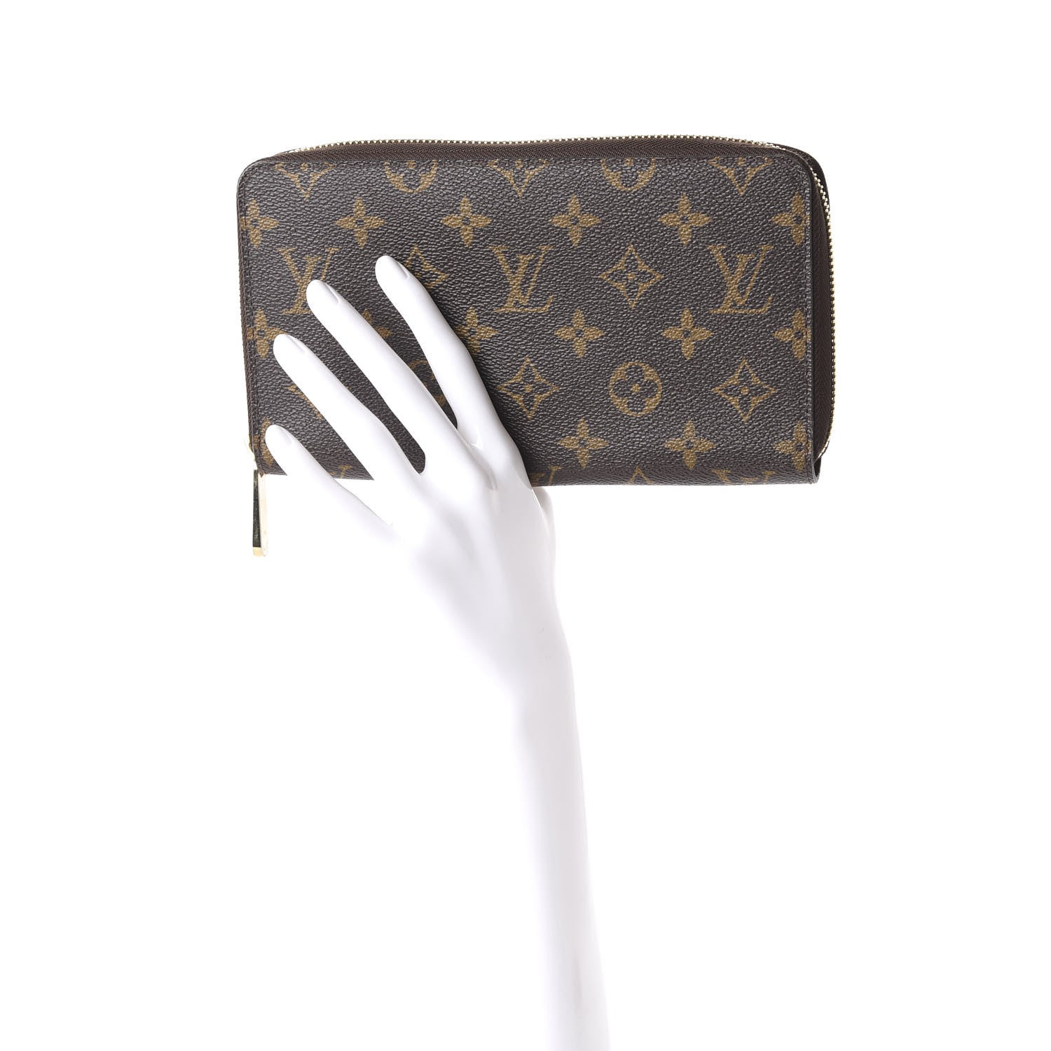 Louis Vuitton Monogram Zippy Organizer Wallet 2 of 9