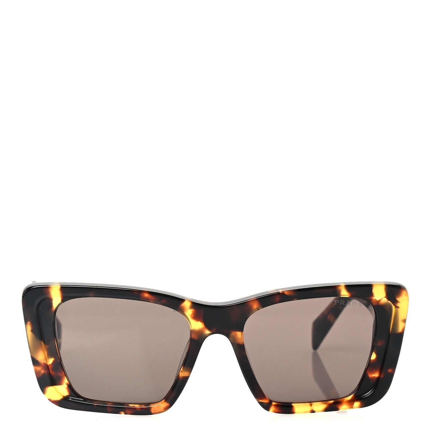 Prada Acetate Symbole Sunglasses SPR 08Y Havana 2 of 7