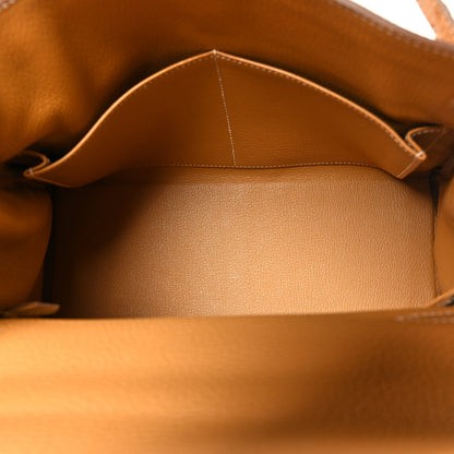 Hermes Togo Kelly Retourne 28 Kraft 5 of 10