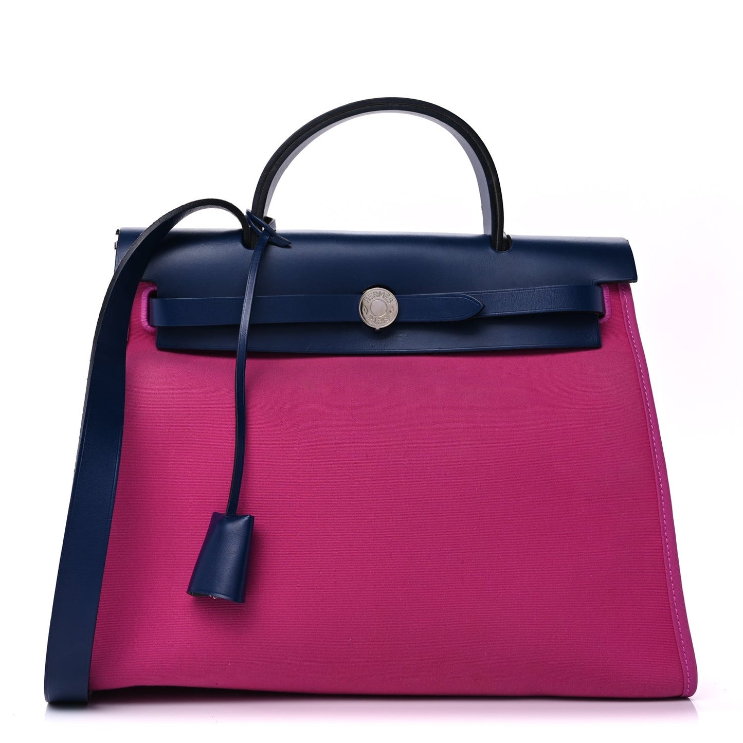Vache Hunter Toile Officier Herbag Zip 31 PM  Magnolia Bleu Saphir