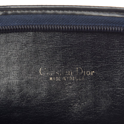 Christian Dior Monogram Shoulder Bag Navy Blue 6 of 9