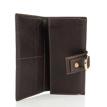 Gucci Monogram D Ring Continental Wallet Dark Brown 5 of 9