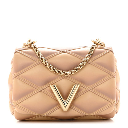 Louis Vuitton Lambskin Malletage Pico GO-14 Pink 1 of 9