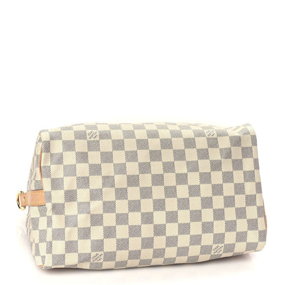 Louis Vuitton Damier Azur Speedy Bandouliere 30 3 of 8
