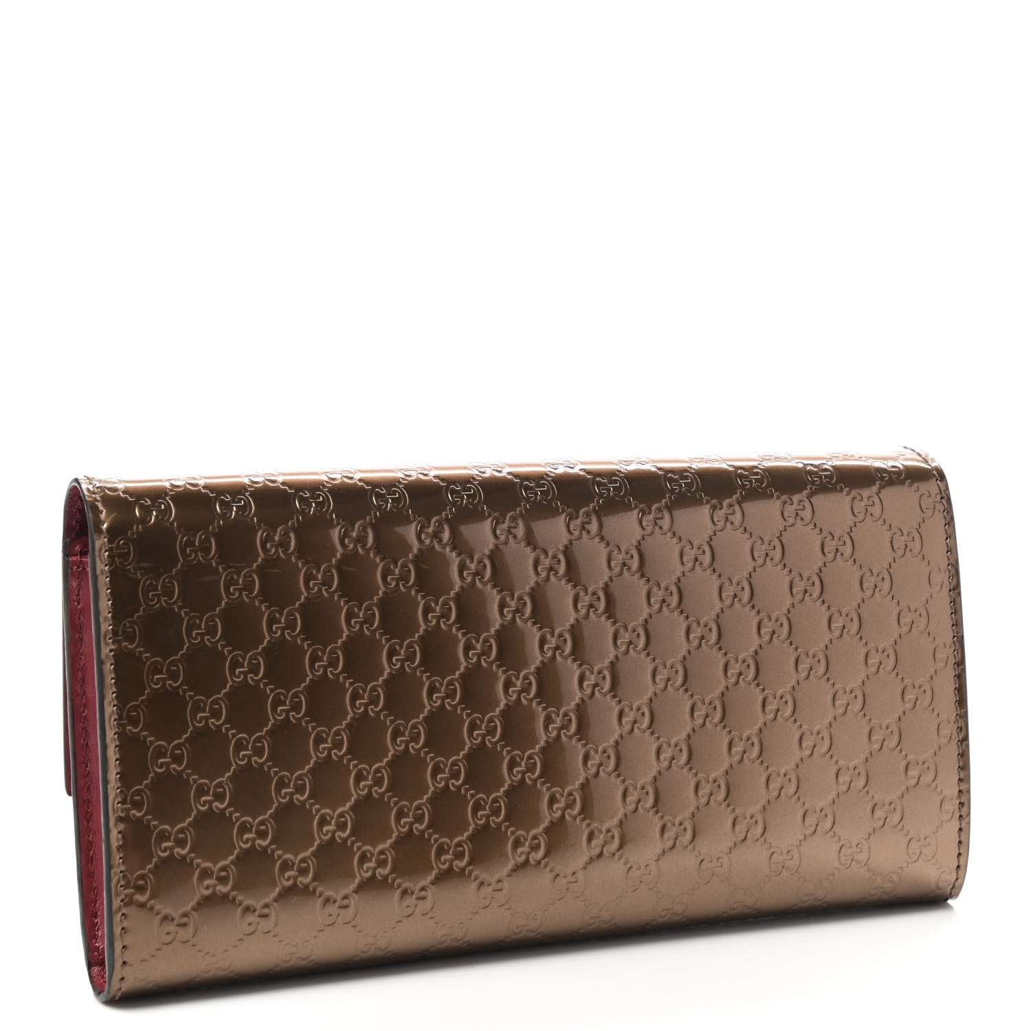Gucci Shine Microguccissima Candy Continental Wallet Bronze 3 of 7
