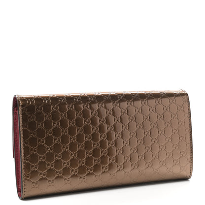 Gucci Shine Microguccissima Candy Continental Wallet Bronze 3 of 7
