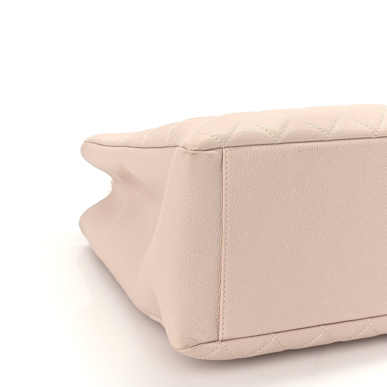 Chanel Caviar Quilted Grand Shopping Tote GST Light Pink 9 of 10