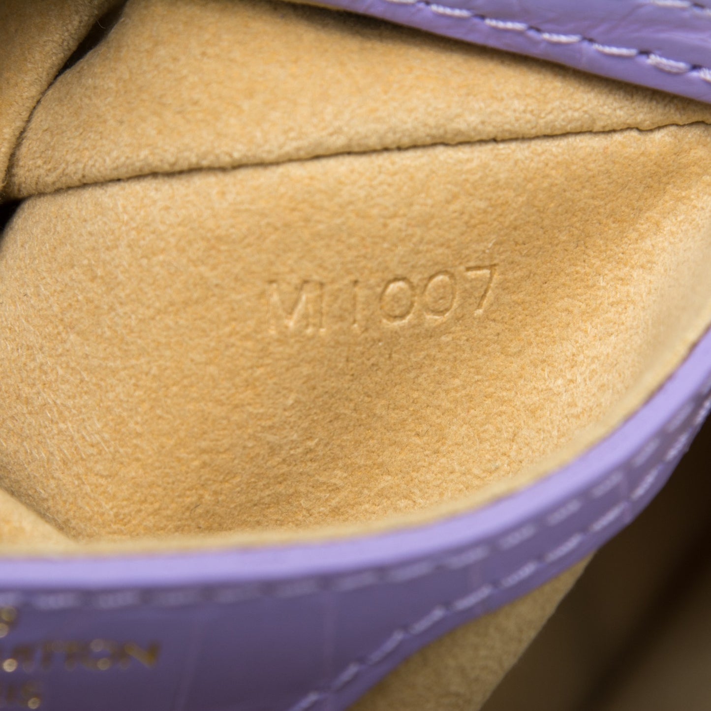 Monogram Multicolor Alligator Marilyn Black