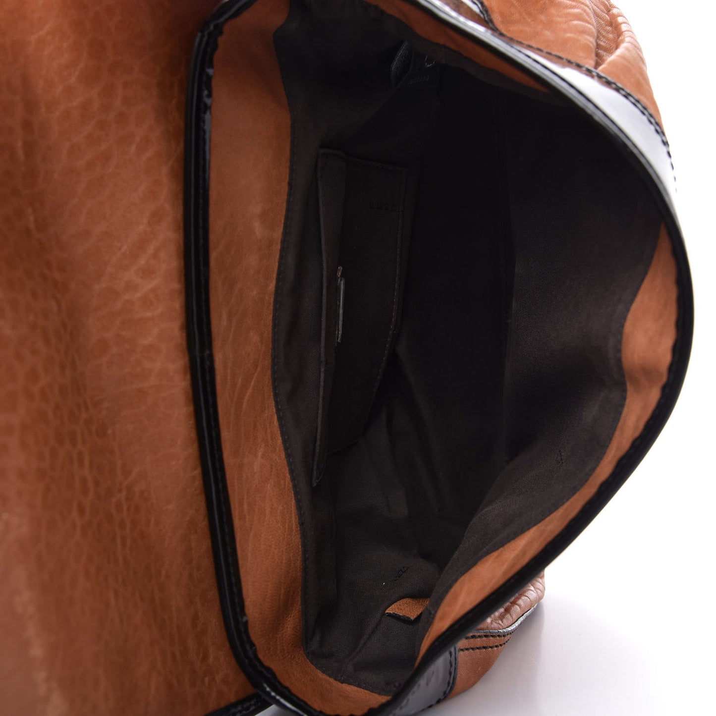 Nappa Patent B Bag Osso Black