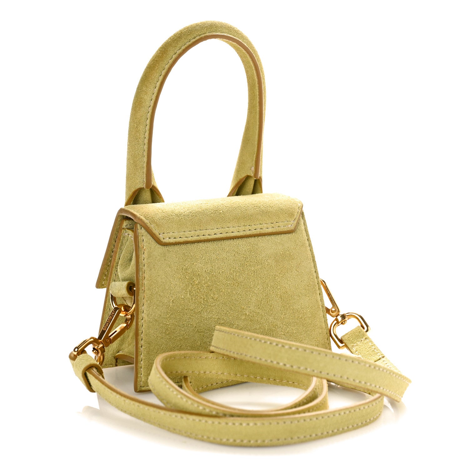 Jacquemus Suede Le Chiquito Light Green 2 of 8