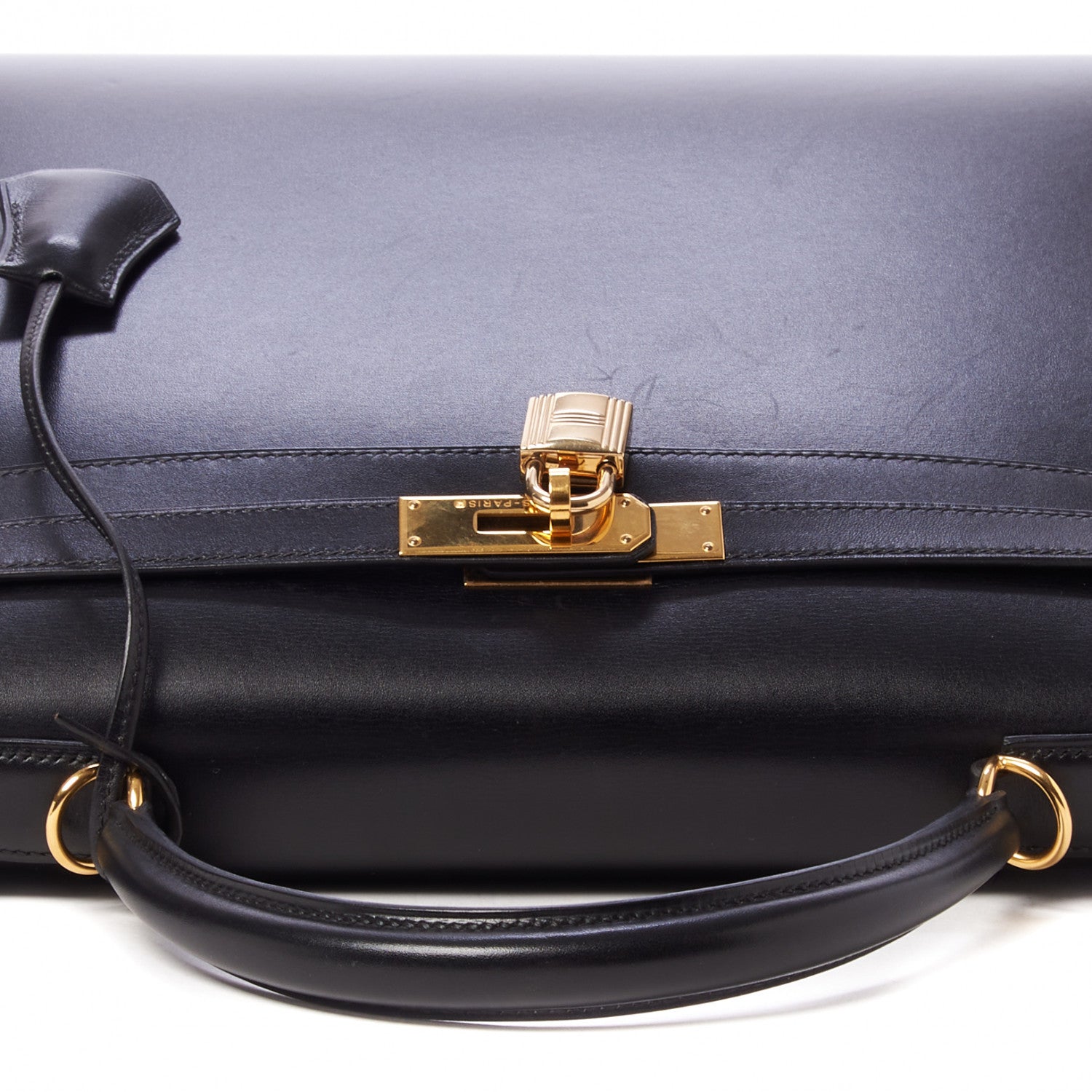 Hermes Box Kelly Sellier 35 Black 7 of 32
