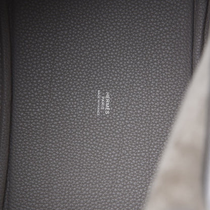 Hermes Taurillon Clemence Picotin Lock 18 PM Etain 6 of 12